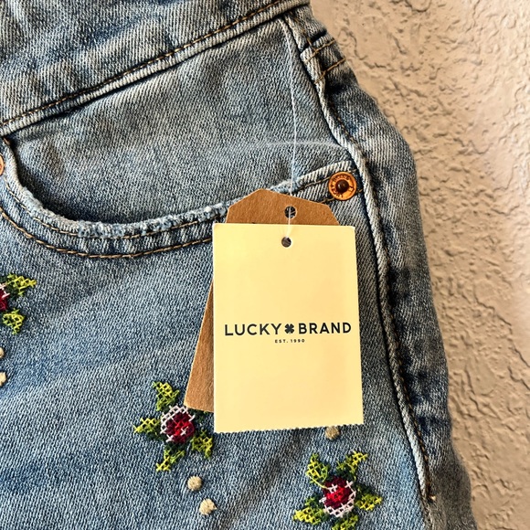 Brand New Lucky Brand Embroidered Shorts💐 - Picture 2 of 7